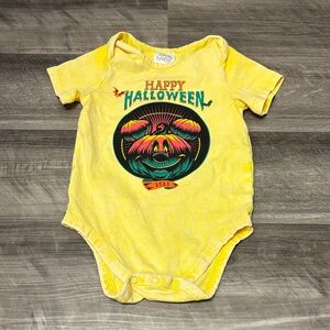 Mickey Mouse Pumpkin Halloween Baby Onesie 18-24 months